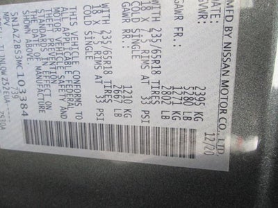 2021 Nissan Murano SV Intelligent AWD