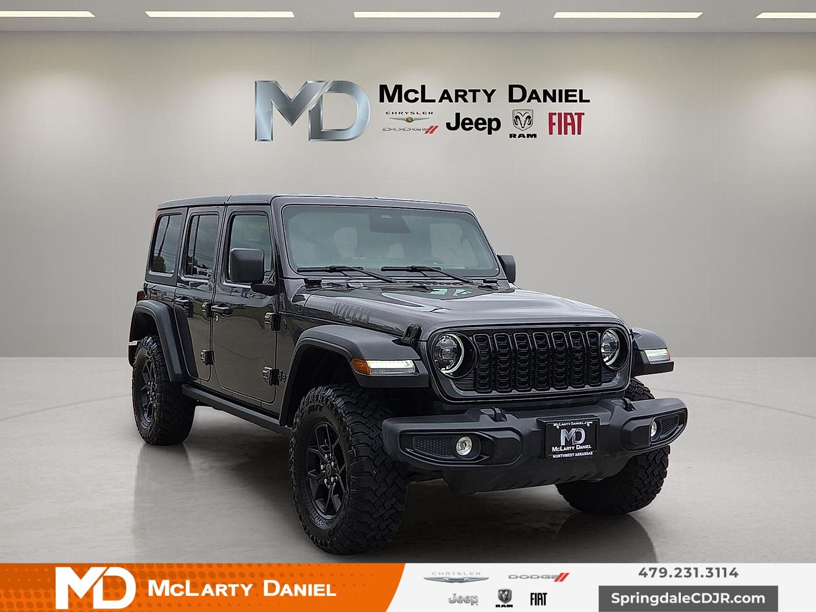2025 Jeep Wrangler 4-Door Willys 4x4