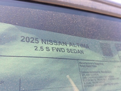 2025 Nissan Altima S