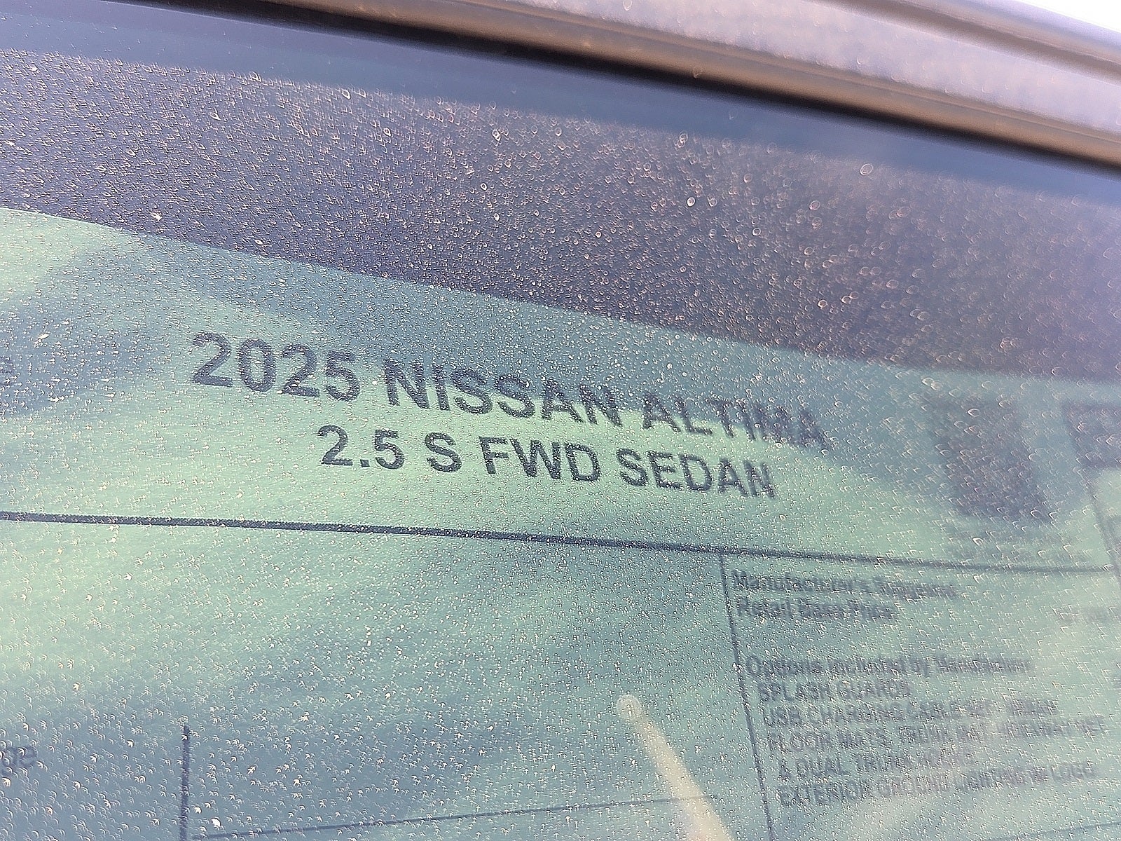 2025 Nissan Altima S