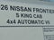 2026 Nissan Frontier King Cab® S