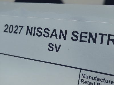 2027 Nissan Sentra SV