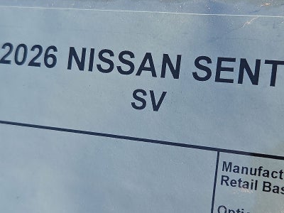 2026 Nissan Sentra SV