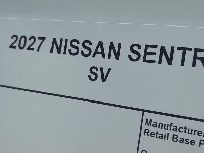2027 Nissan Sentra SV