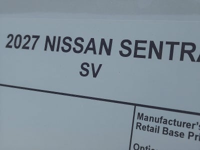 2027 Nissan Sentra SV