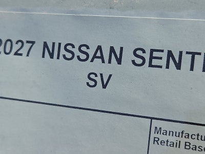 2027 Nissan Sentra SV