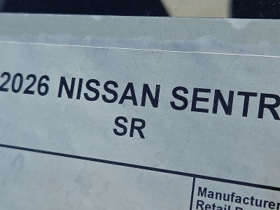 2026 Nissan Sentra SR