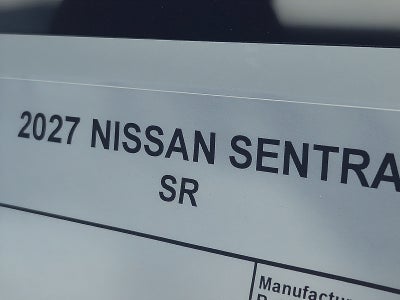 2027 Nissan Sentra SR