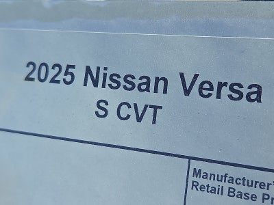 2025 Nissan Versa S