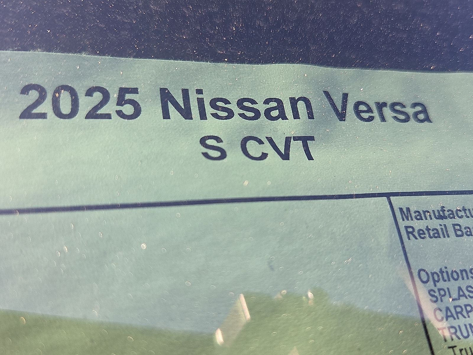 2025 Nissan Versa 1.6 S