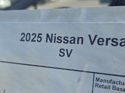 2025 Nissan Versa SV
