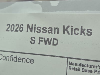 2026 Nissan Kicks S