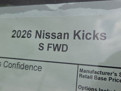 2026 Nissan Kicks S