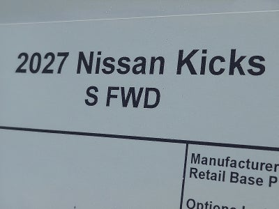 2027 Nissan Kicks S
