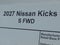 2027 Nissan Kicks S
