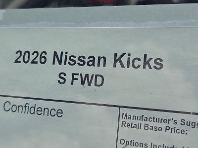 2026 Nissan Kicks S