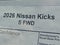 2026 Nissan Kicks S