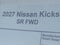 2027 Nissan Kicks SR