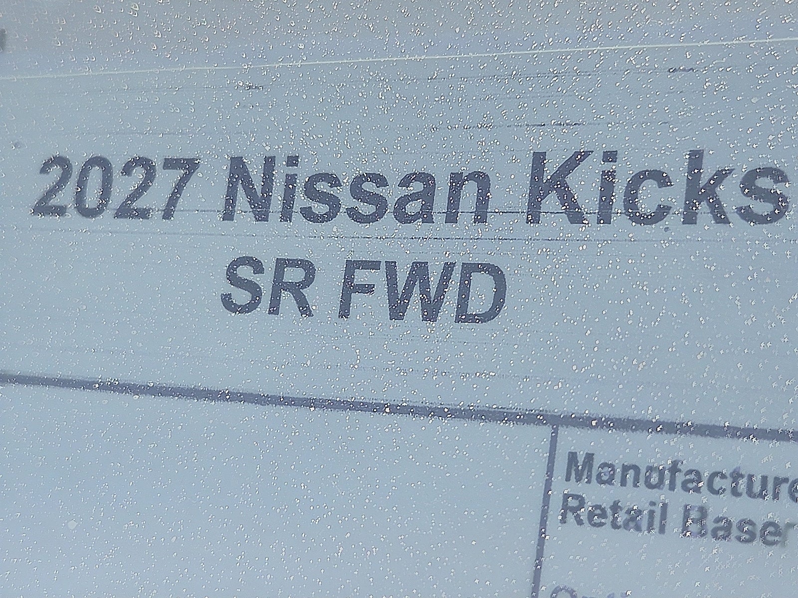 2027 Nissan Kicks SR