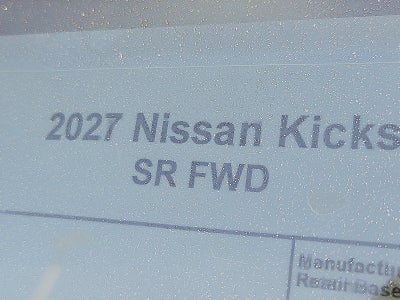 2027 Nissan Kicks SR