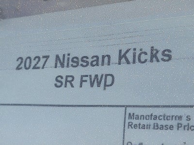 2027 Nissan Kicks SR