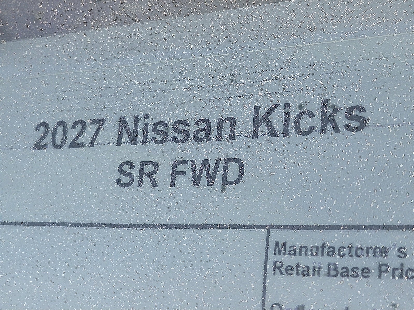 2027 Nissan Kicks SR