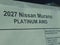 2027 Nissan Murano Platinum