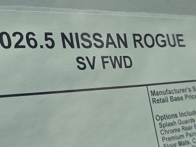 2026 Nissan Rogue SV
