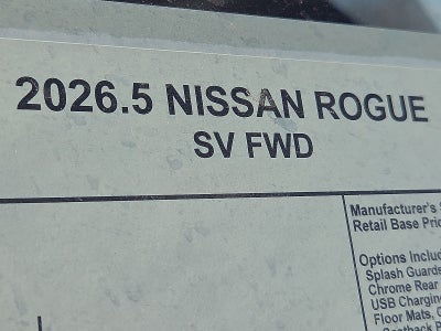 2026 Nissan Rogue SV