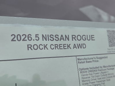 2026 Nissan Rogue Rock Creek®