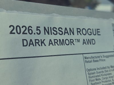 2026 Nissan Rogue Dark Armor™