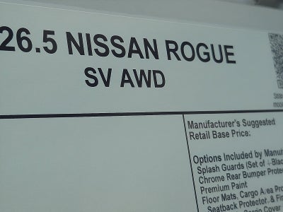 2026 Nissan Rogue SV