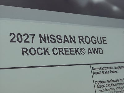 2027 Nissan Rogue Rock Creek®