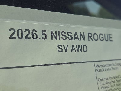2026 Nissan Rogue SV