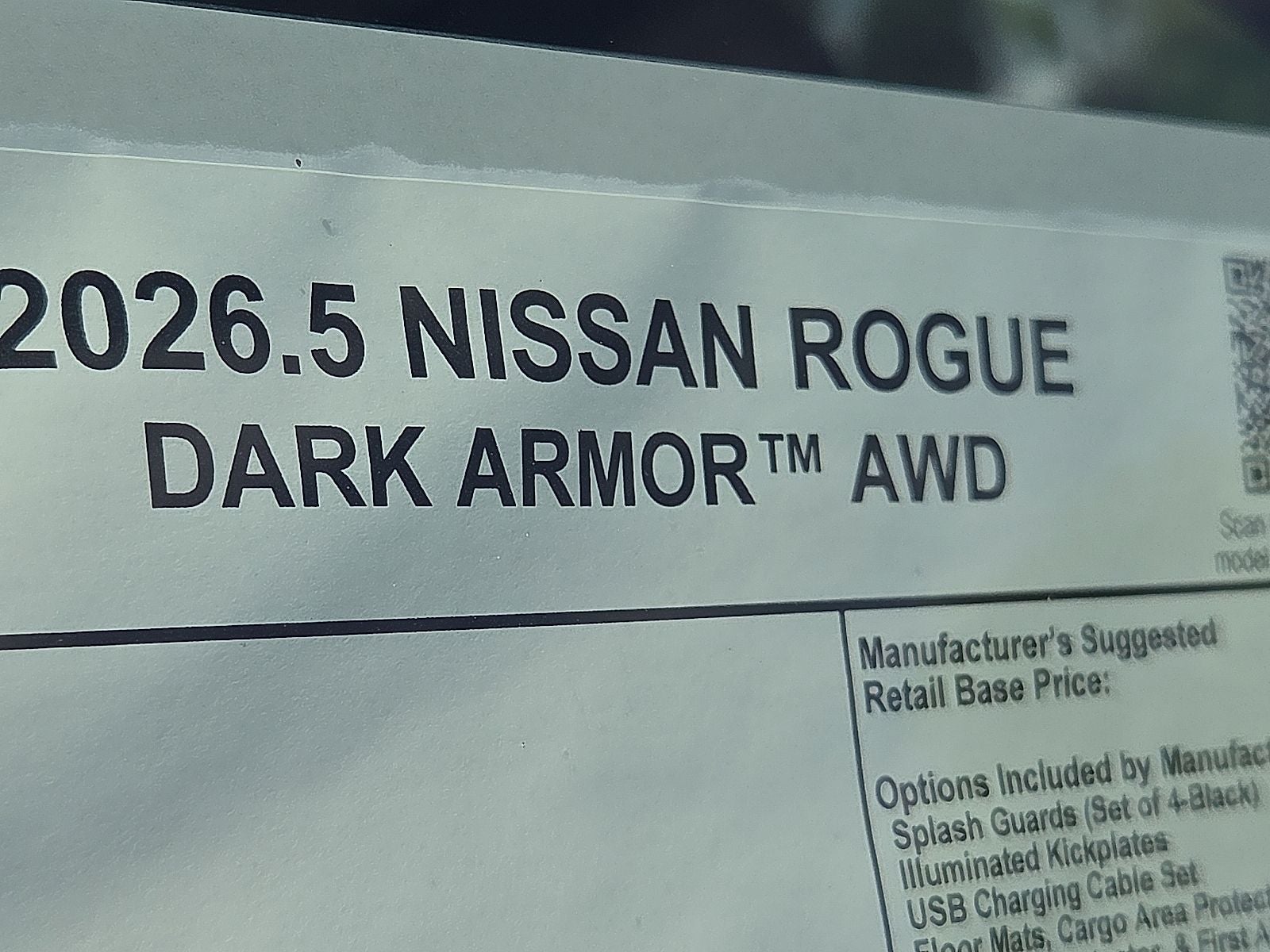 2026 Nissan Rogue Dark Armor™