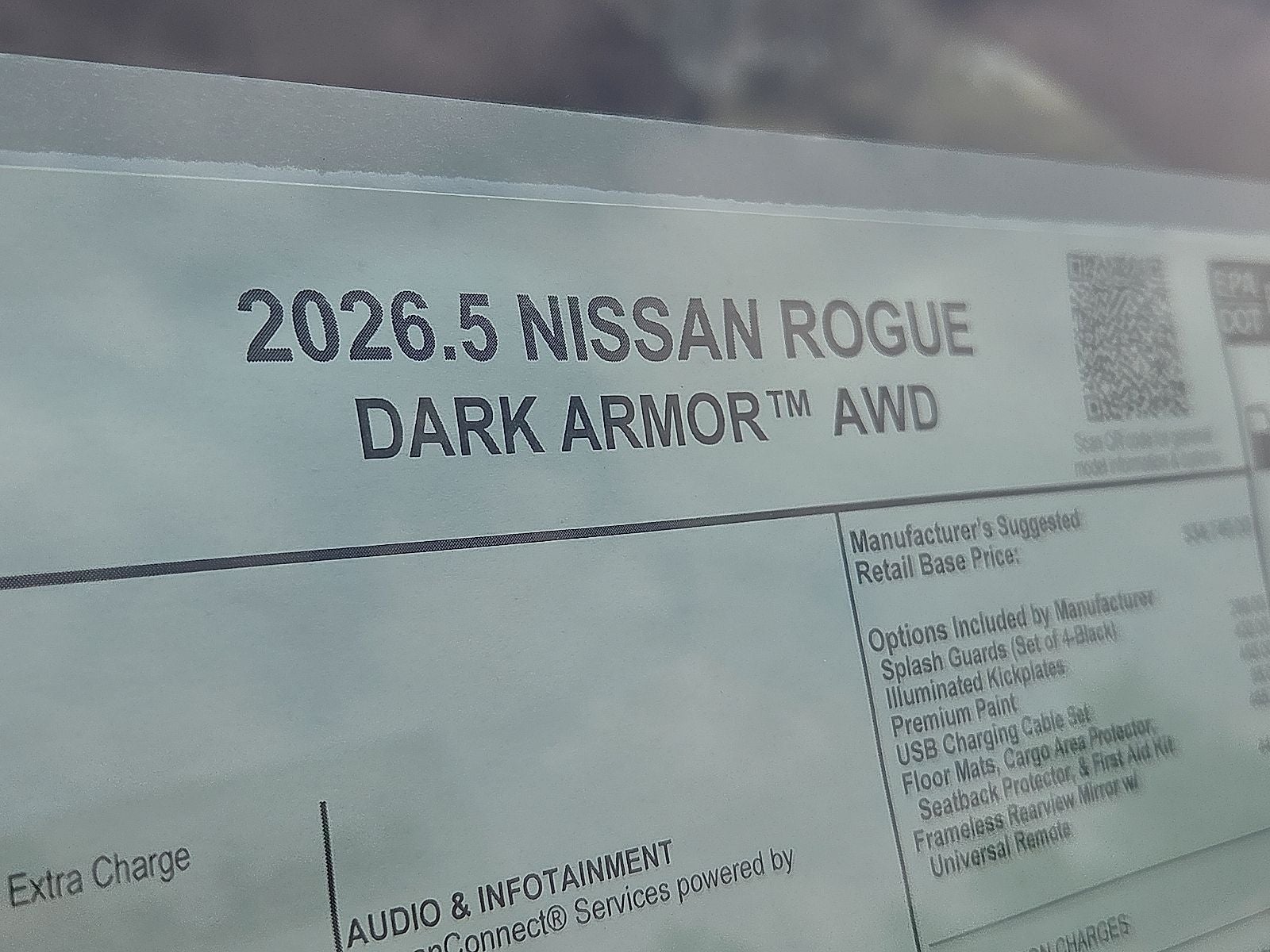 2026 Nissan Rogue Dark Armor™