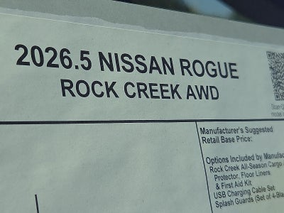 2026 Nissan Rogue Rock Creek®