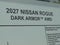 2027 Nissan Rogue Dark Armor™