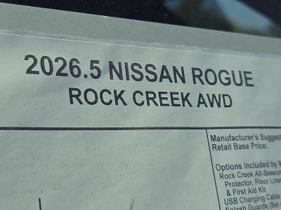 2026 Nissan Rogue Rock Creek®