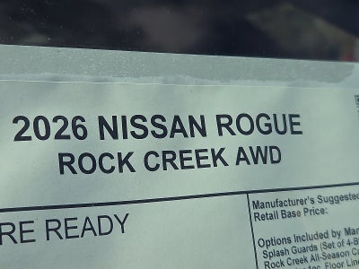 2026 Nissan Rogue Rock Creek®