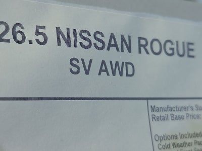 2026 Nissan Rogue SV