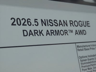 2026 Nissan Rogue Dark Armor™