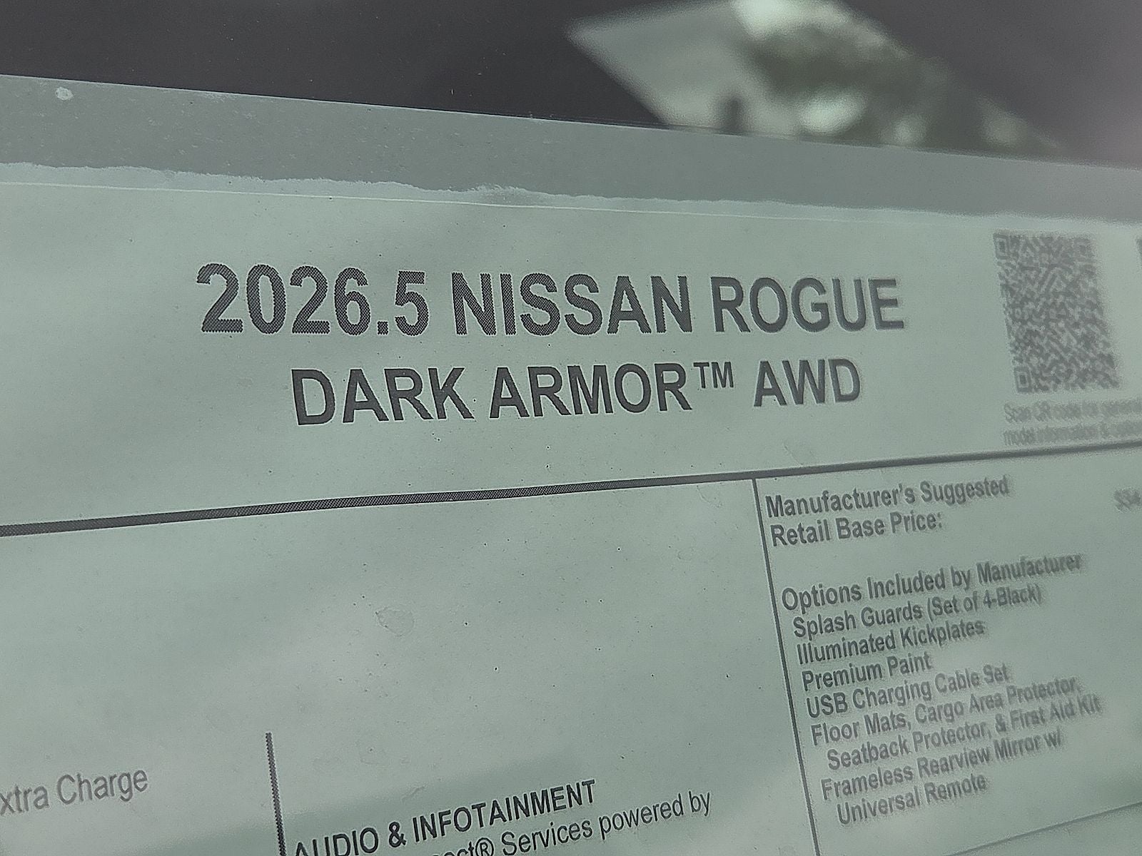 2026 Nissan Rogue Dark Armor™