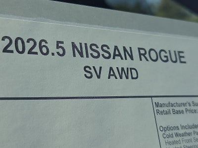 2026 Nissan Rogue SV
