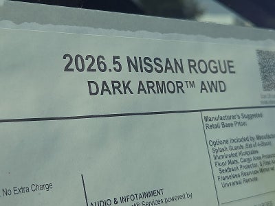 2026 Nissan Rogue Dark Armor™