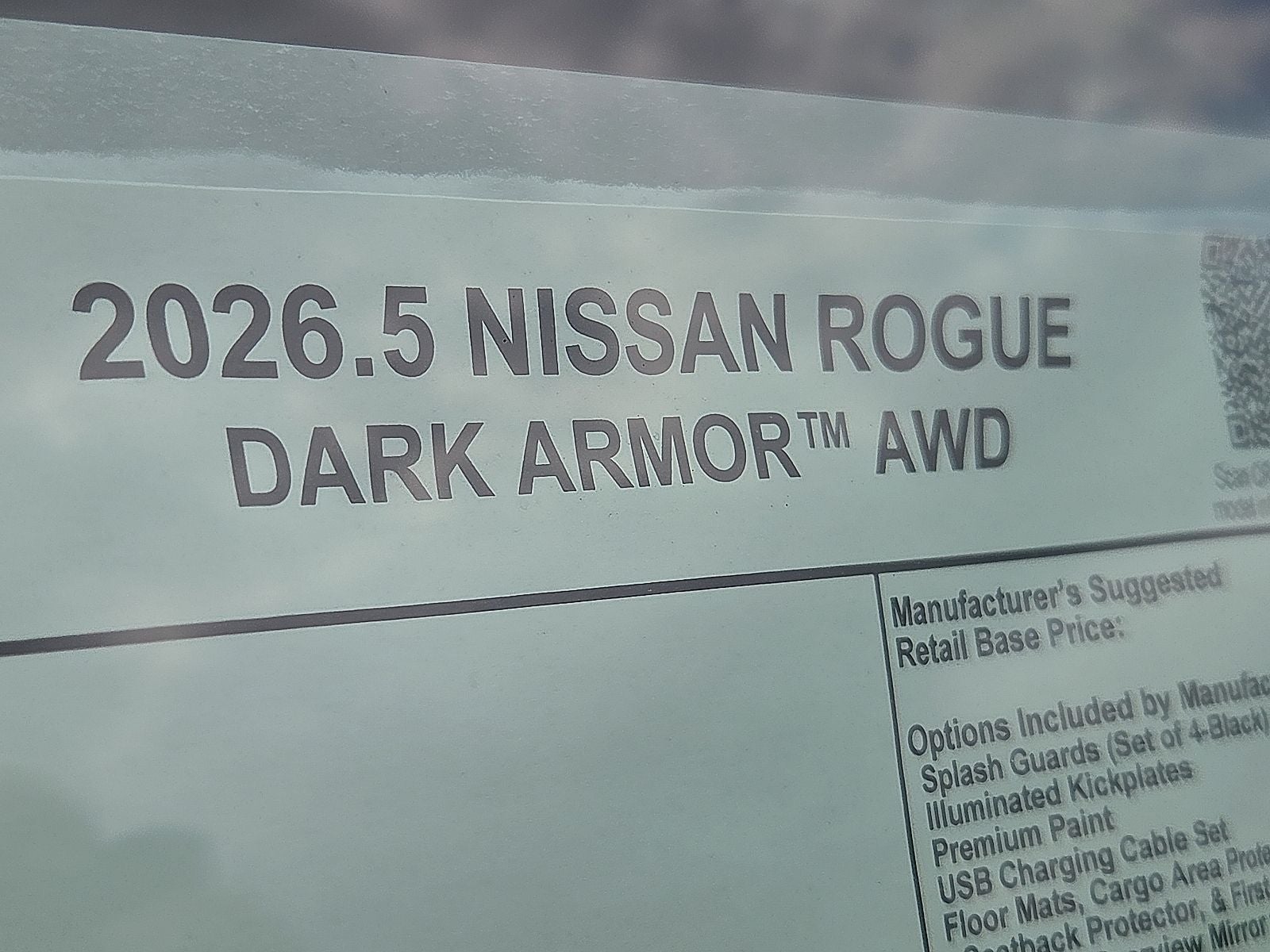 2026 Nissan Rogue Dark Armor™