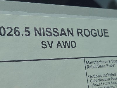 2026 Nissan Rogue SV