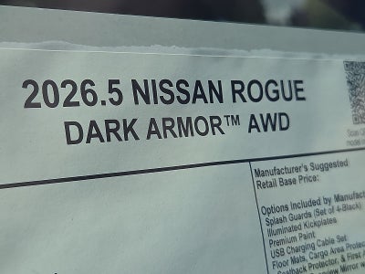 2026 Nissan Rogue Dark Armor™