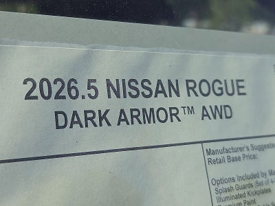 2026 Nissan Rogue Dark Armor™