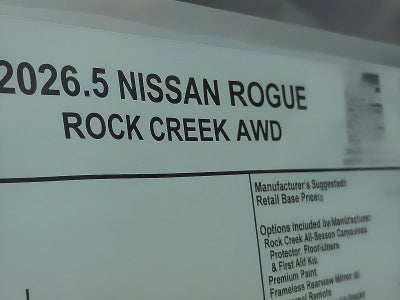 2026 Nissan Rogue Rock Creek®